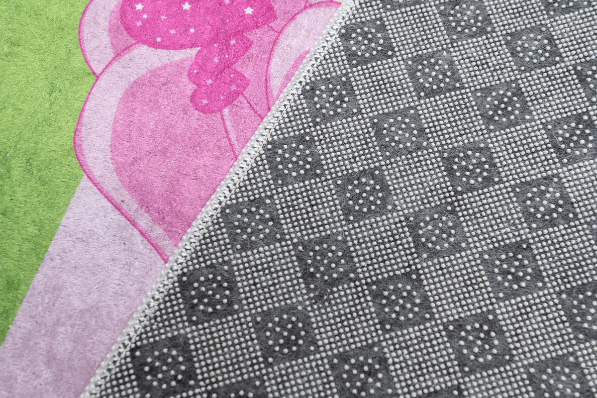 TEPPICH EMMA Rosa 160/230 cm - Rosa, Kunststoff (160/230cm) - Tapiso