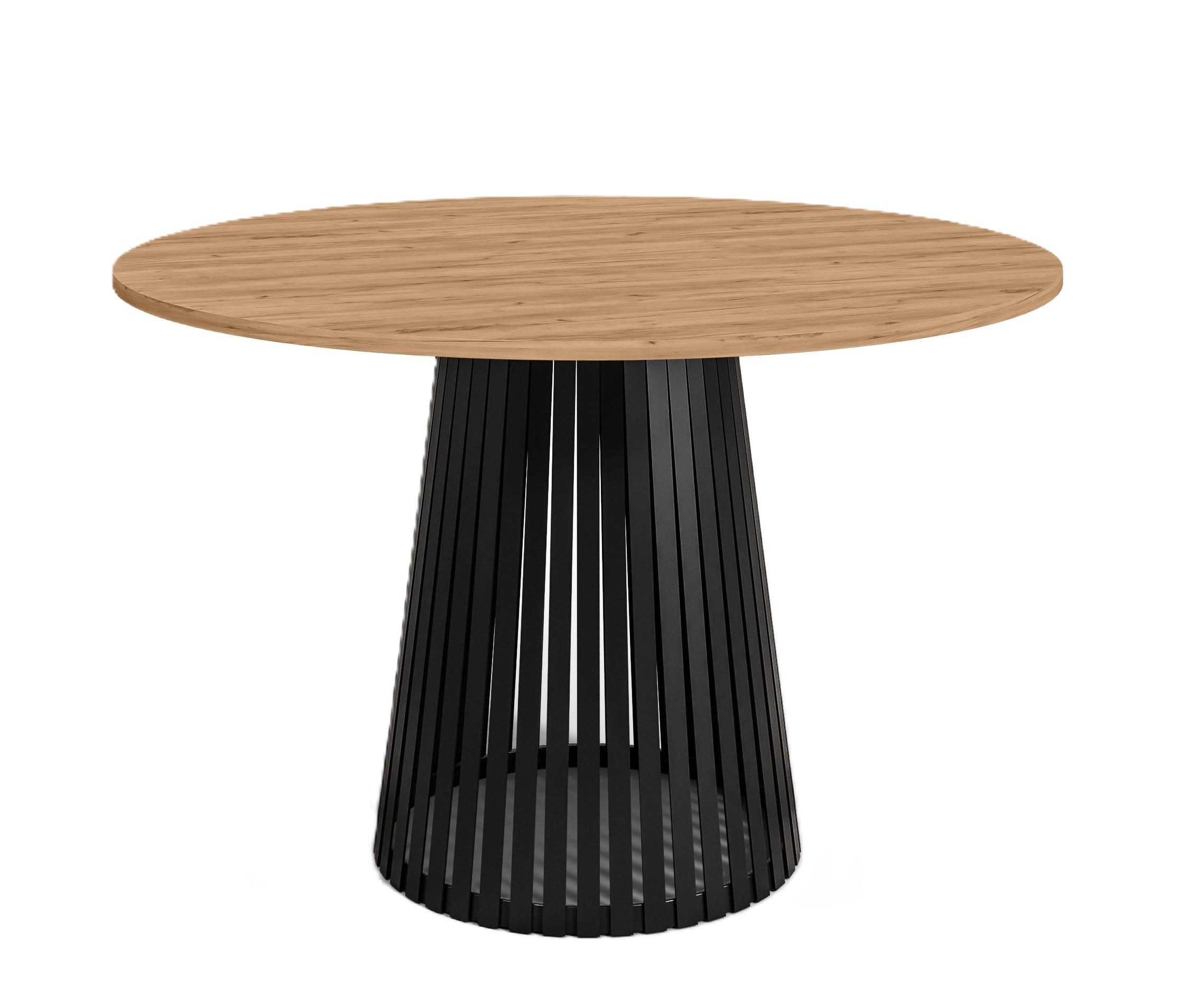 TISCH Craft Gold Eiche VIV Rund 75 cm - Braun, Holzwerkstoff (75/75/76cm) - Sepro Meble