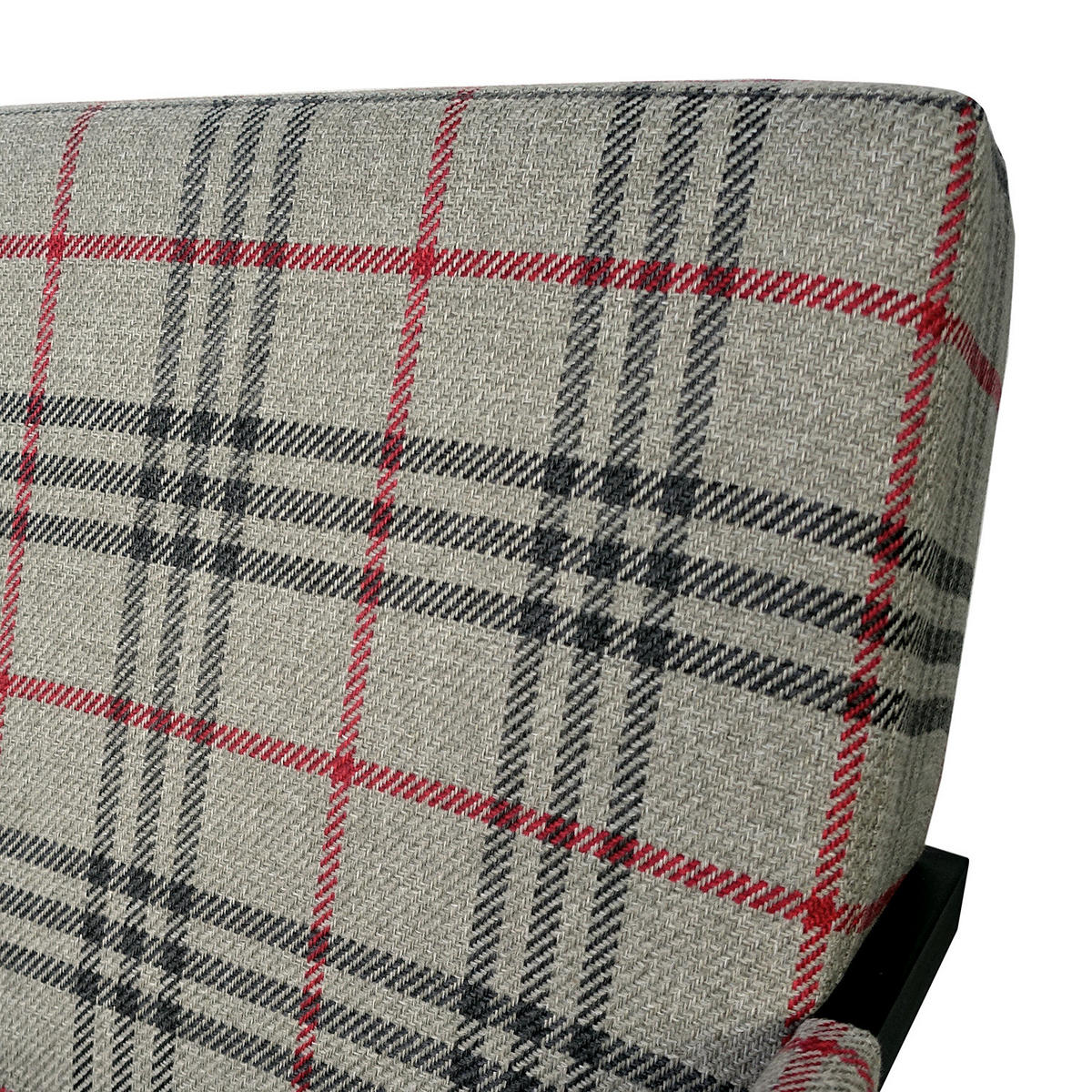 SESSEL - Webstoff - Dunkelgrau/Hellgrau, Textil (87/81/60cm) - home24