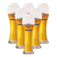WEIZENBIERGLÄSER Erdinger transparent 500 ml 6er Set - Transparent, Glas (0.5L) - Ritzenhoff Breker