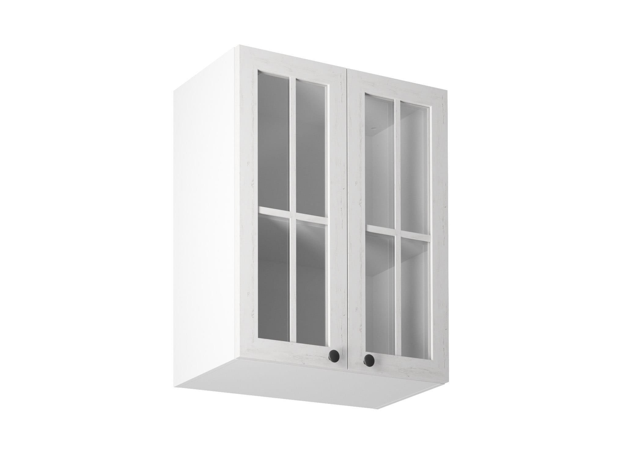 Royal24_Markt Glashängeschrank Pinien 60x72x32 cm