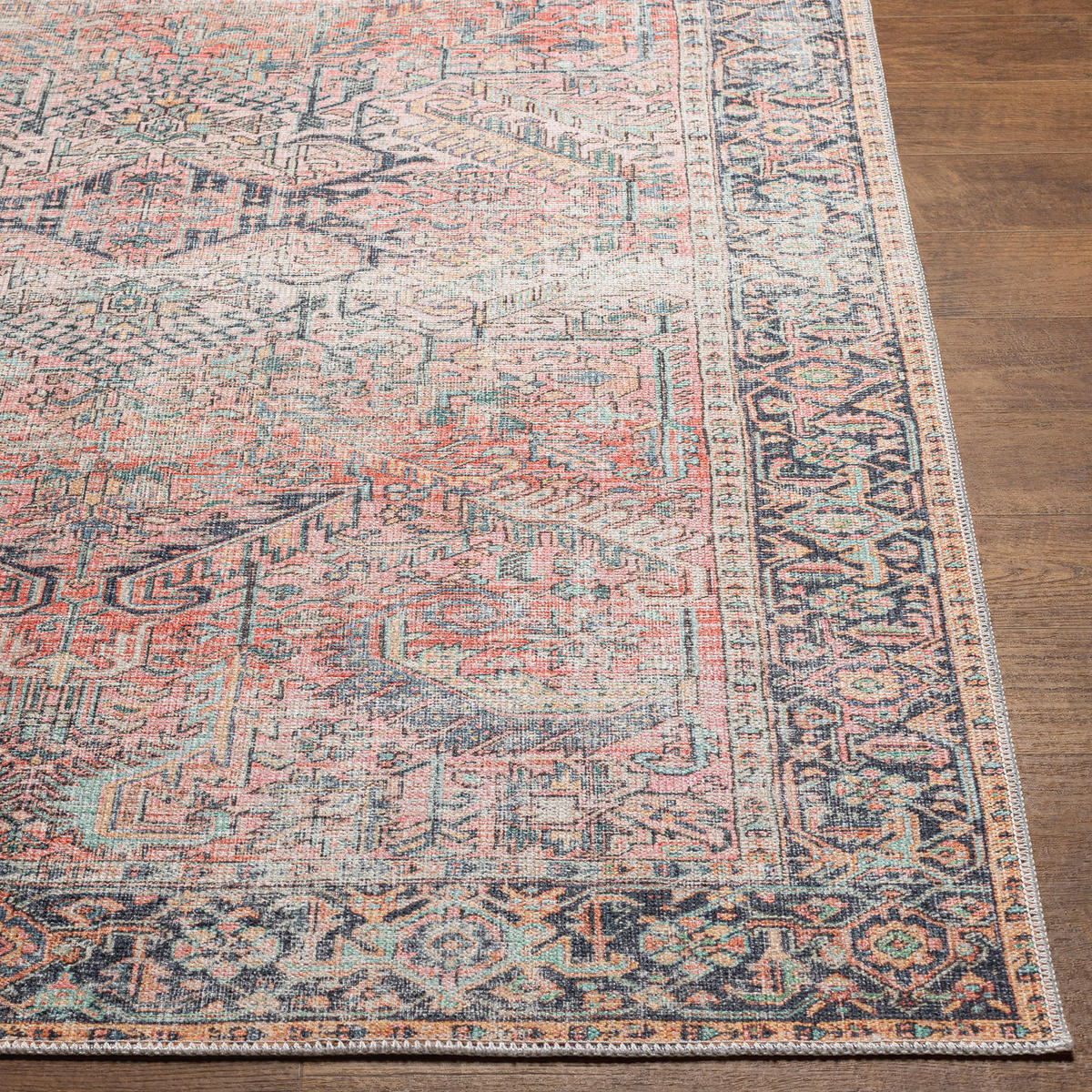 WASCHBARER TEPPICH Elena 160/213 cm Blau - Blau, Textil (160/213cm) - LIVABLISS