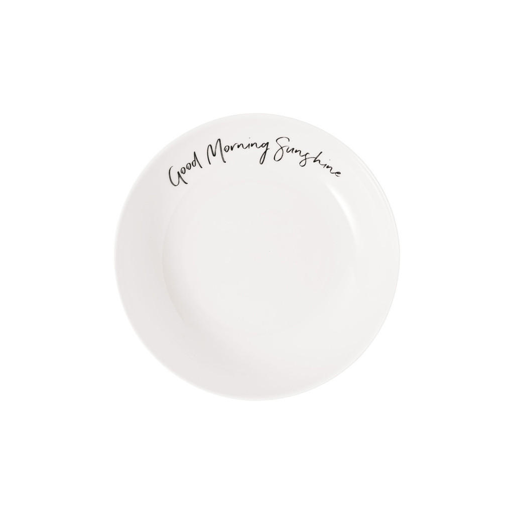 SCHALE GOOD MORNING SUNSHINE Statement weiß ø 18,7 cm - Weiß, Keramik (18.7cm) - Villeroy & Boch