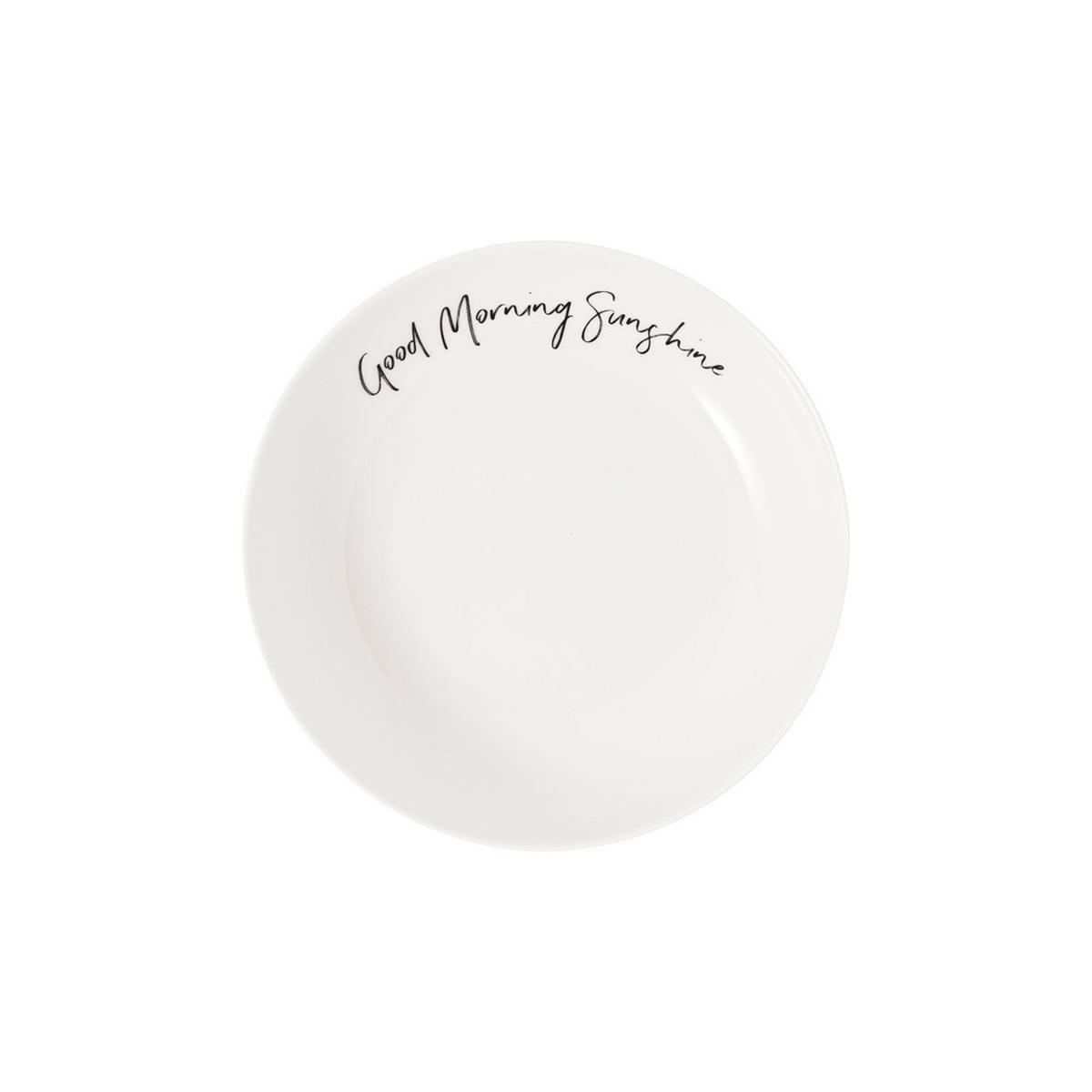 SCHALE GOOD MORNING SUNSHINE Statement weiß ø 18,7 cm - Weiß, Keramik (18.7cm) - Villeroy & Boch