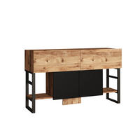 BUFFETSCHRANK mel beige - Beige, Holz (43/84/140cm) - Habitat Garten