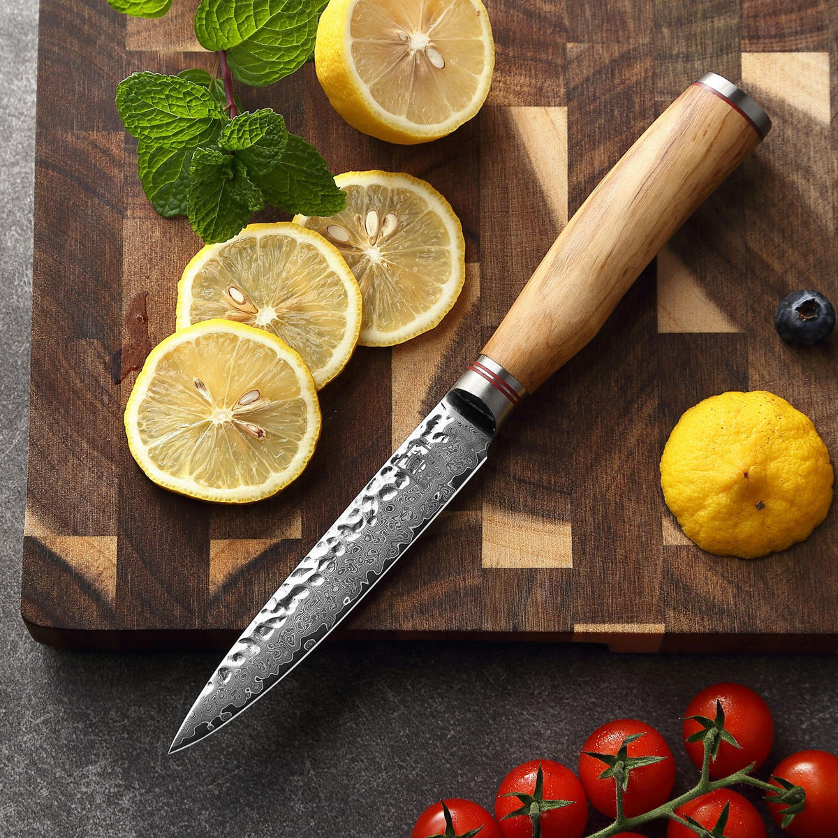 ALLZWECKMESSER 12 cm - Braun, Holz/Metall (89cm) - Zayiko