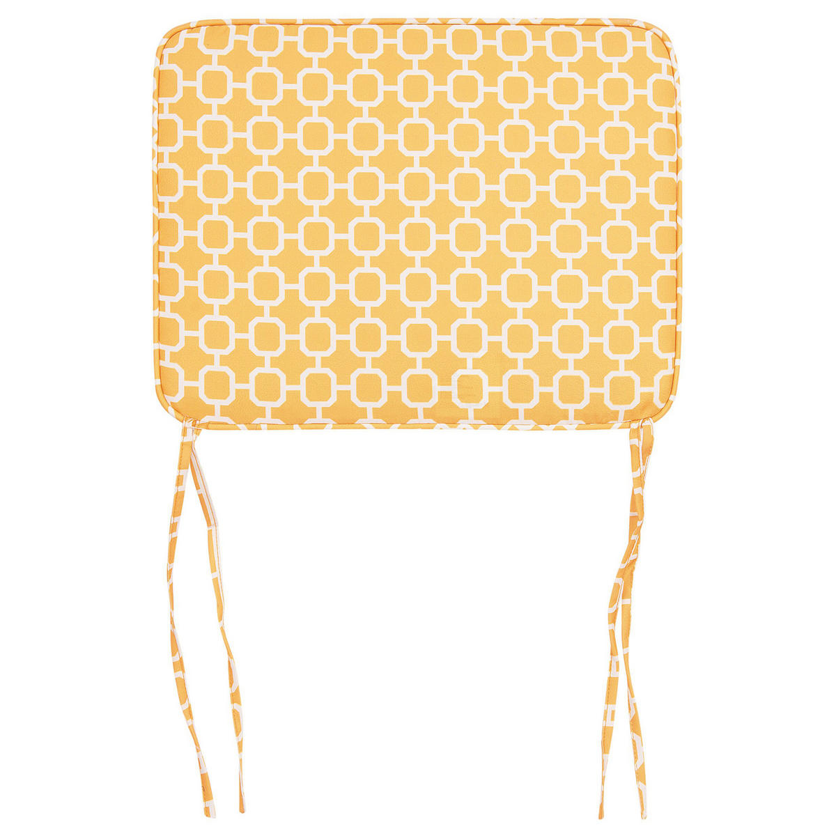SITZKISSEN Gelb 29 x 38 cm Fiji - Gelb, Textil (38/5/29cm) - Beliani