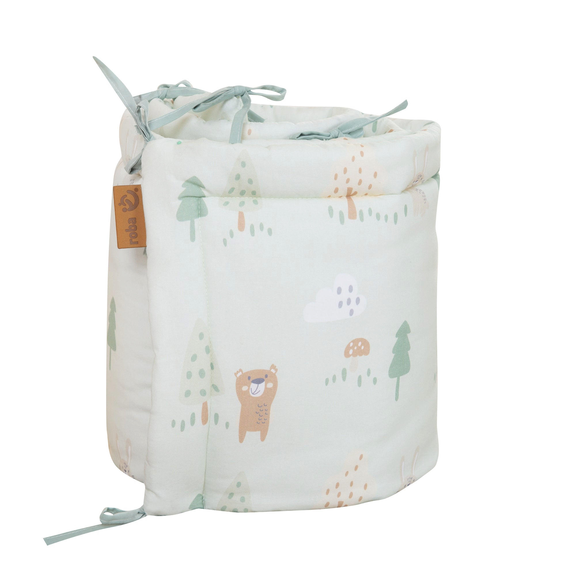 NESTCHEN Woodland Buddies grün - Grün, Textil (170/3cm) - Roba