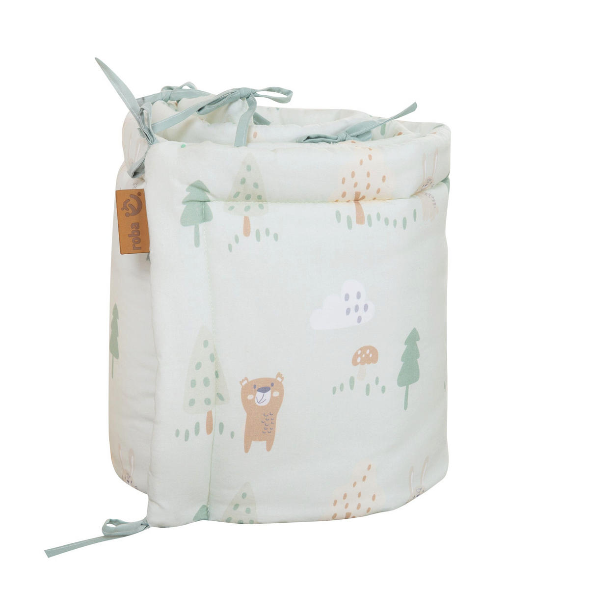 NESTCHEN Woodland Buddies grün - Grün, Textil (170/3cm) - Roba