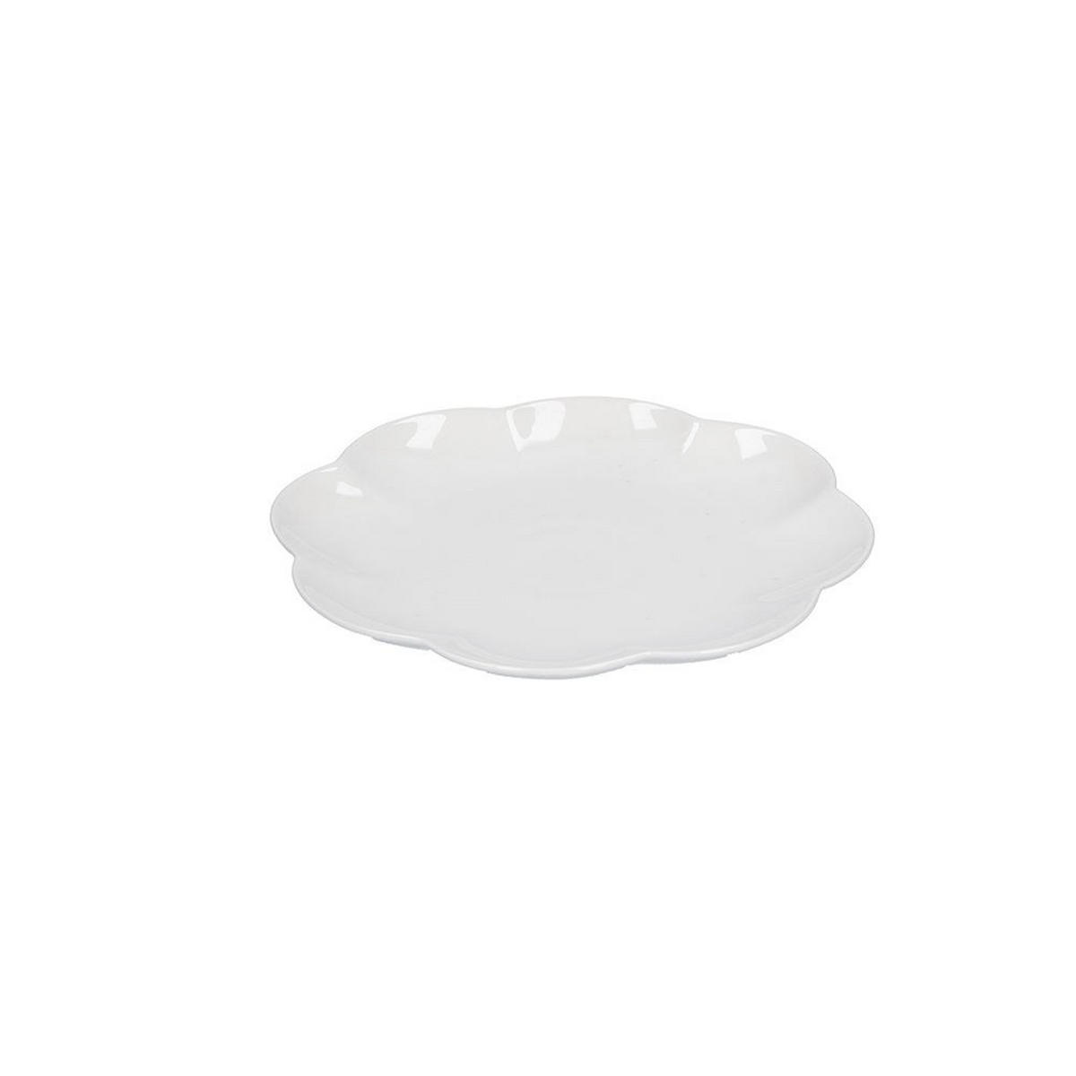TELLER Weiß 19/19/3 cm P000200019Z - Weiß, Keramik (19cm) - La Porcellana Bianca 