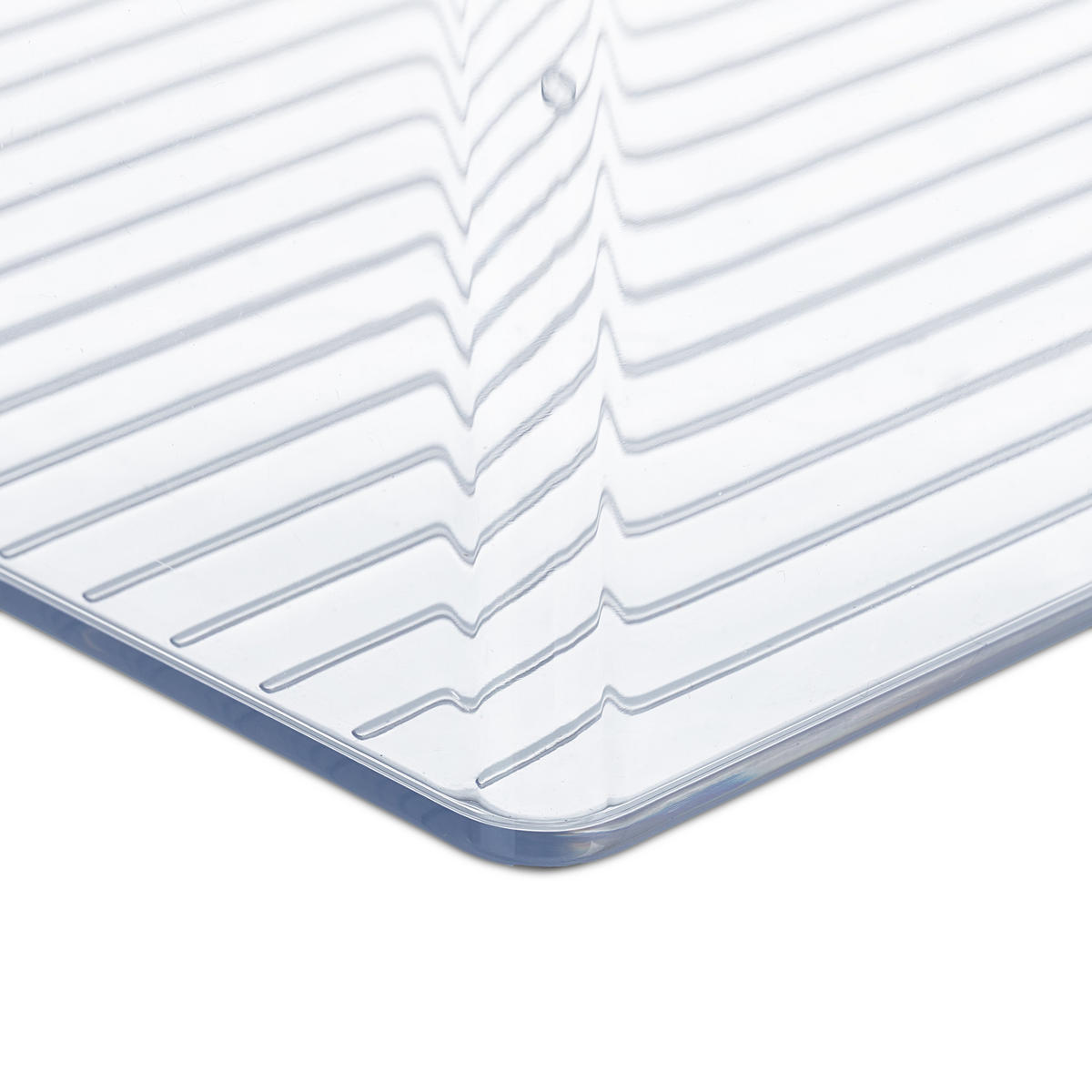 KÜHLSCHRANKORGANIZER - Transparent, Kunststoff (21/15.5/21cm) - Relaxdays