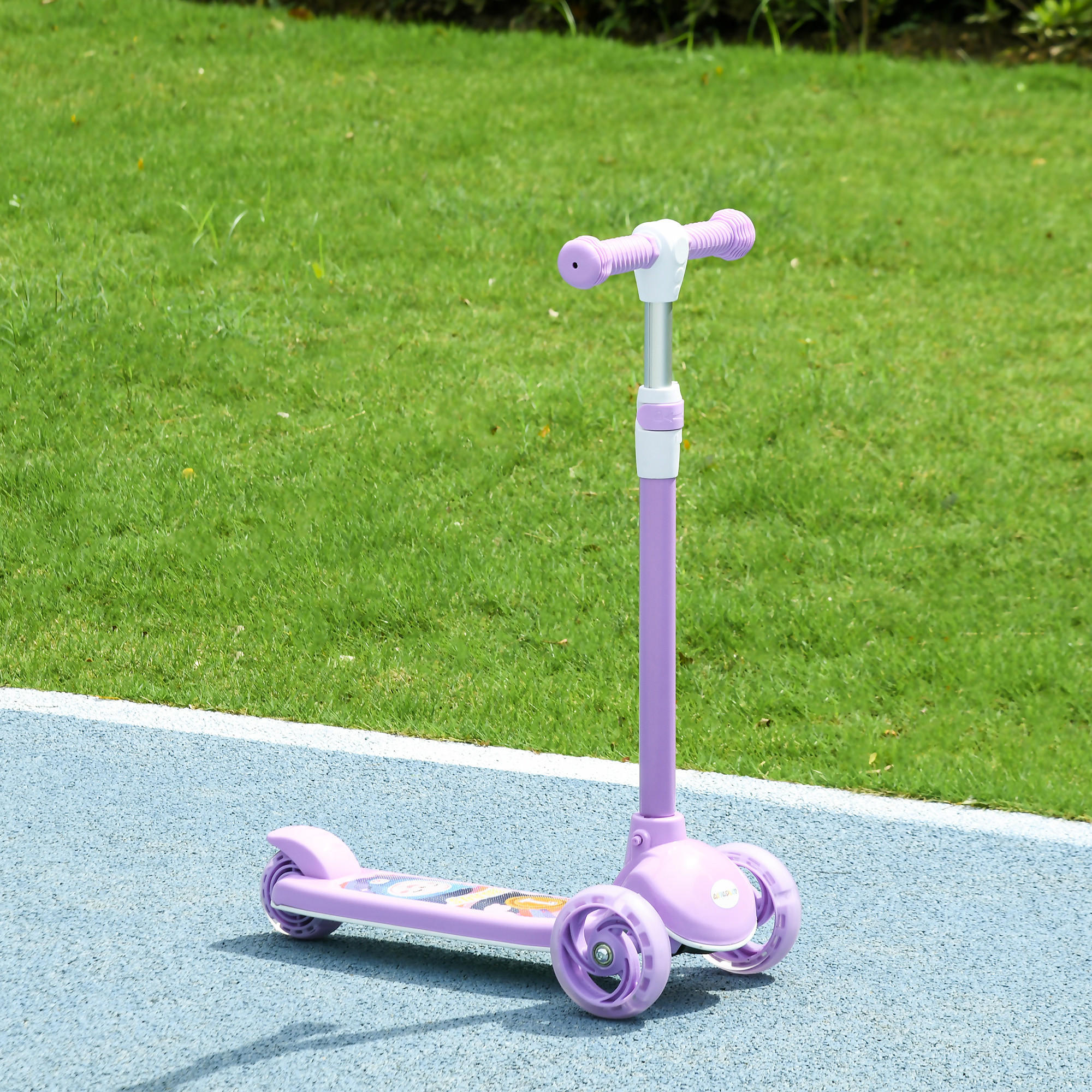 Thumbnail - Aiyaplay Kinderroller, Violett, Kunststoff, 29x76x52 cm, unisex, Outdoor Spielzeug, Kinderfahrzeuge