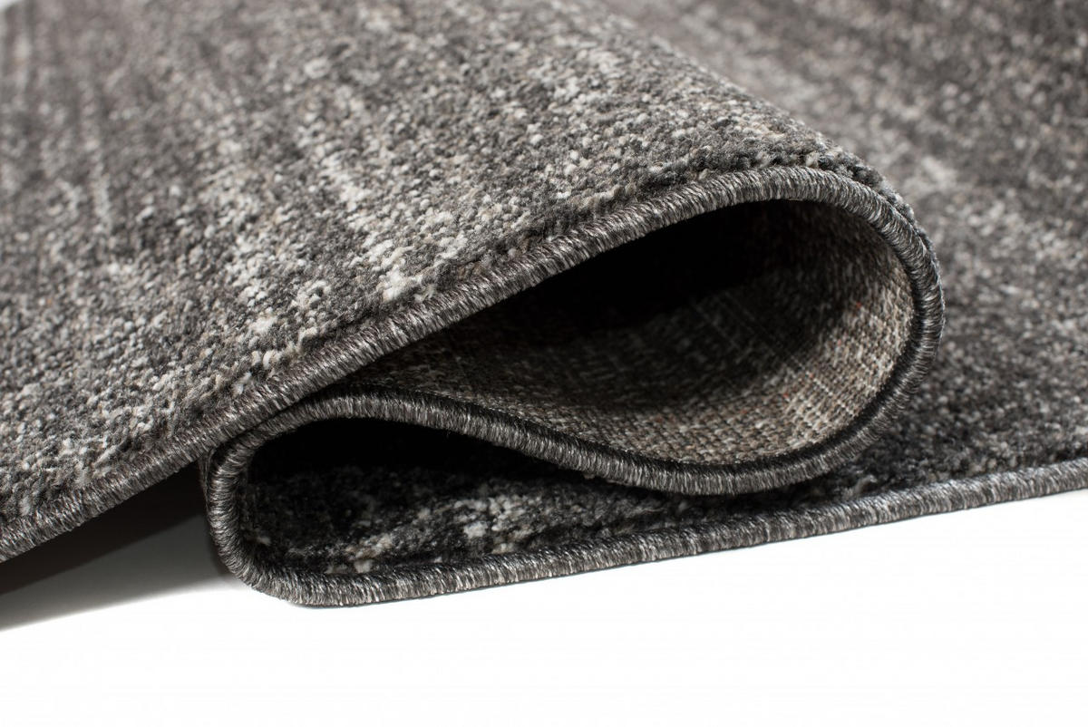 LÄUFER SARI Schwarz 90/700 cm - Schwarz, Textil (90/700cm) - Tapiso