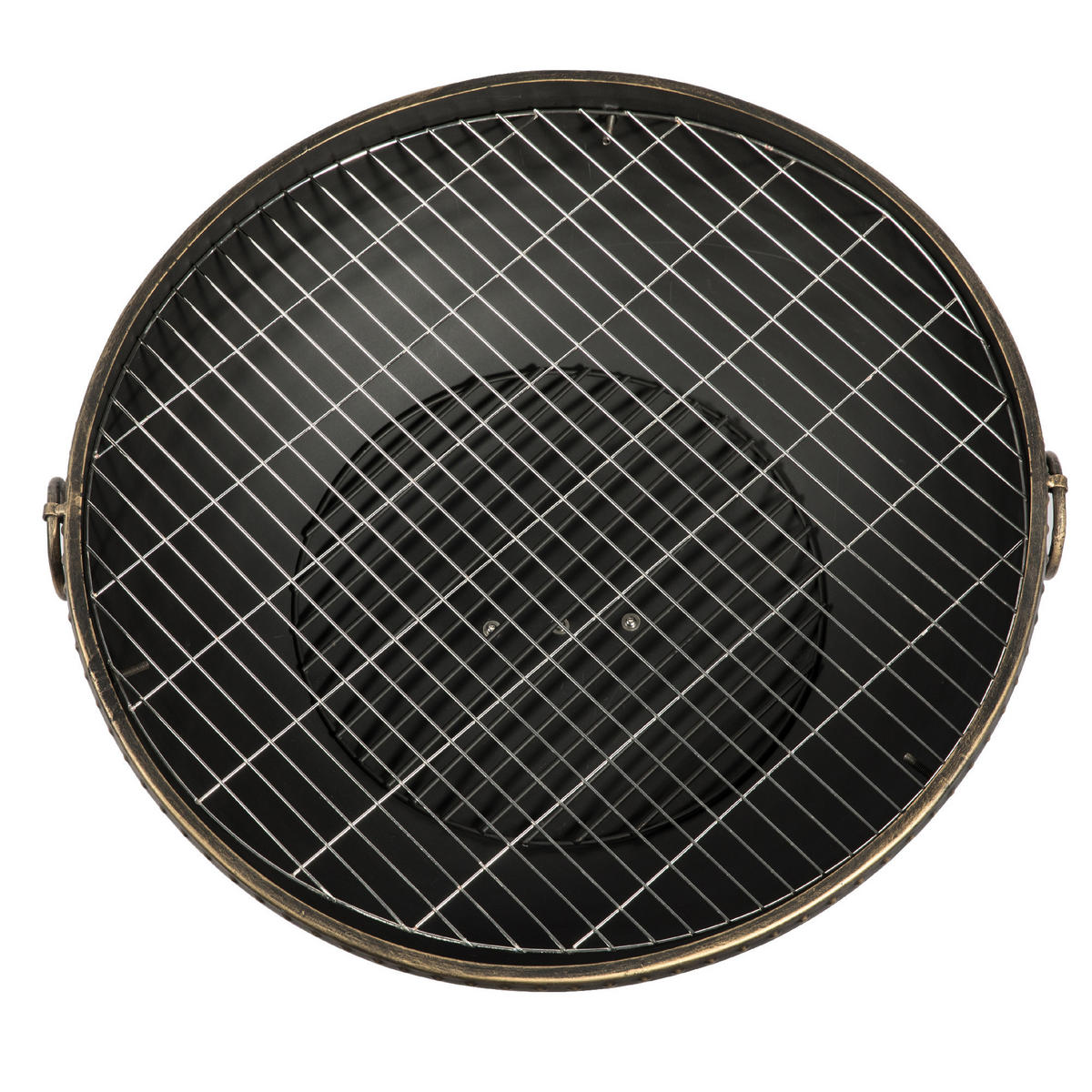 FEUERSTELLE kupferfarben - Bronzefarben, Metall (76/70/70cm) - Teamson Home