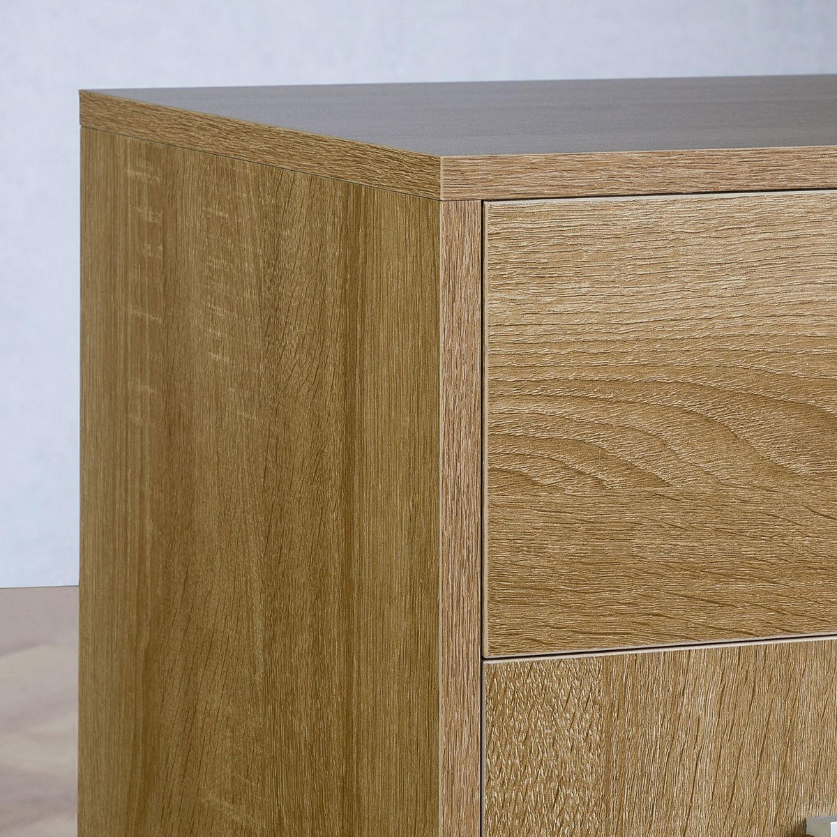 SCHUHSCHRANK DEUSTO - Sonoma Eiche, Holzwerkstoff (88/70/35cm) - CARO-Möbel