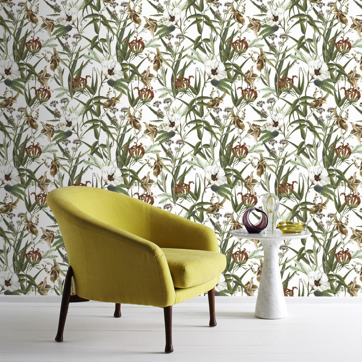 VLIESTAPETE Urban Floral 1005x52cm - Multicolor, Papier/Kunststoff (52/1000cm) - Superfresco Easy