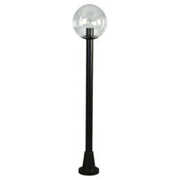 WEGELEUCHTE Schwarz - Schwarz, Metall (12.5/12.5/125cm) - click-licht