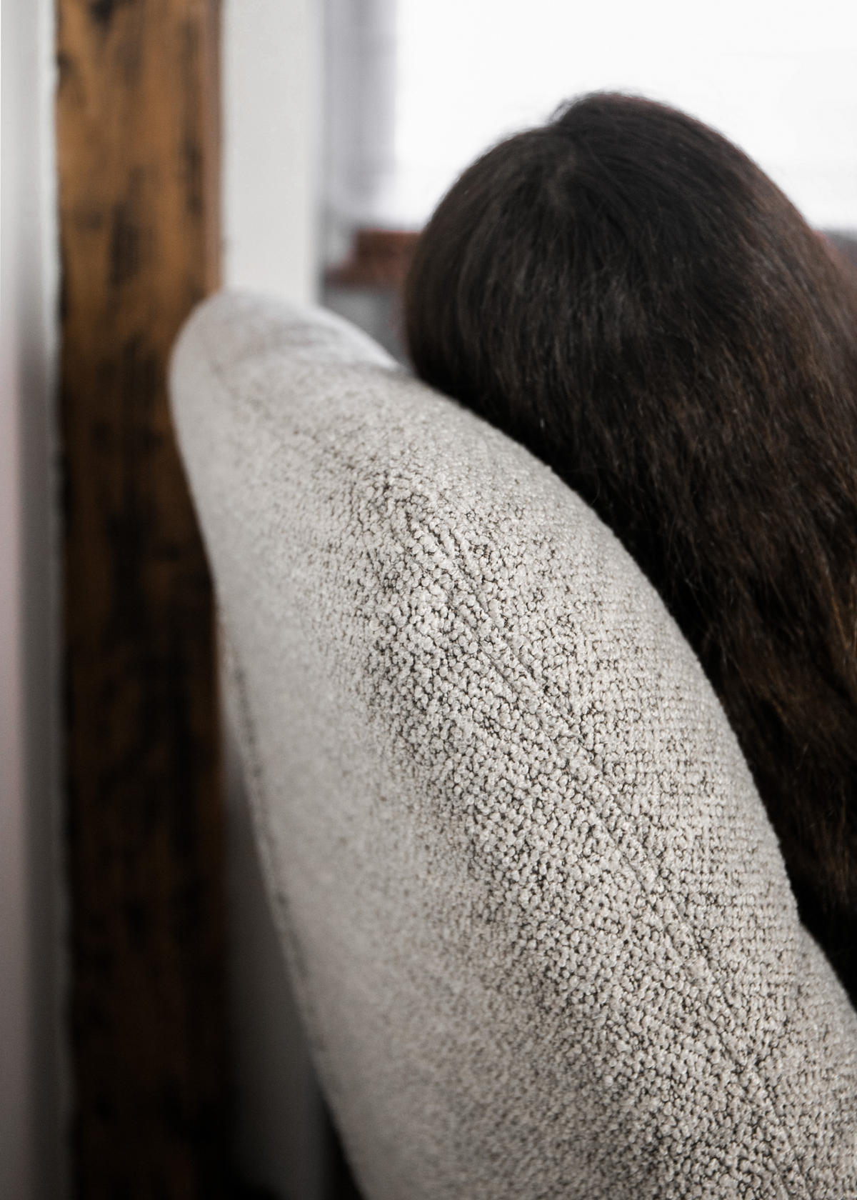 SESSEL Forgents mit Bouclé-Bezug in Beige - Beige/Schwarz, Textil/Metall (82.5/97/93cm) - Selsey