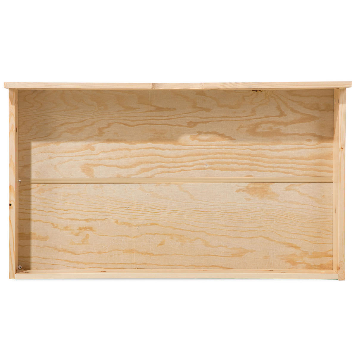 BETTSCHUBLADE 2er set Heller Holzfarbton Rumilly - Hellbraun, Holz - Beliani
