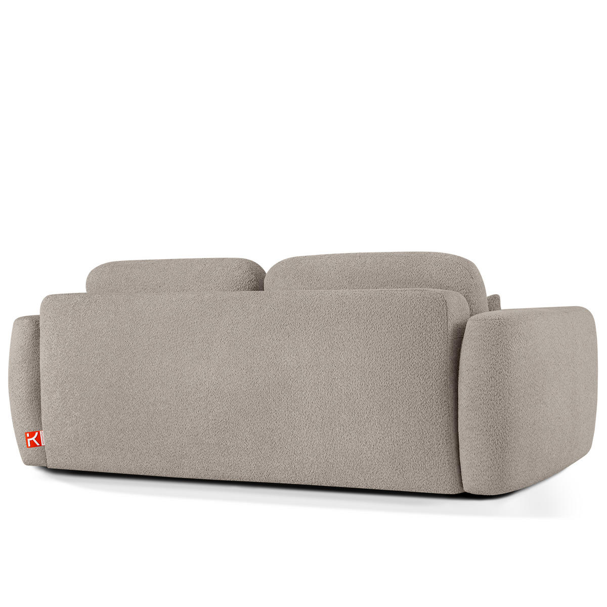 SITZGARNITUR ELOSA - Grau, Holz/Textil (245/85/115cm) - KONSIMO®