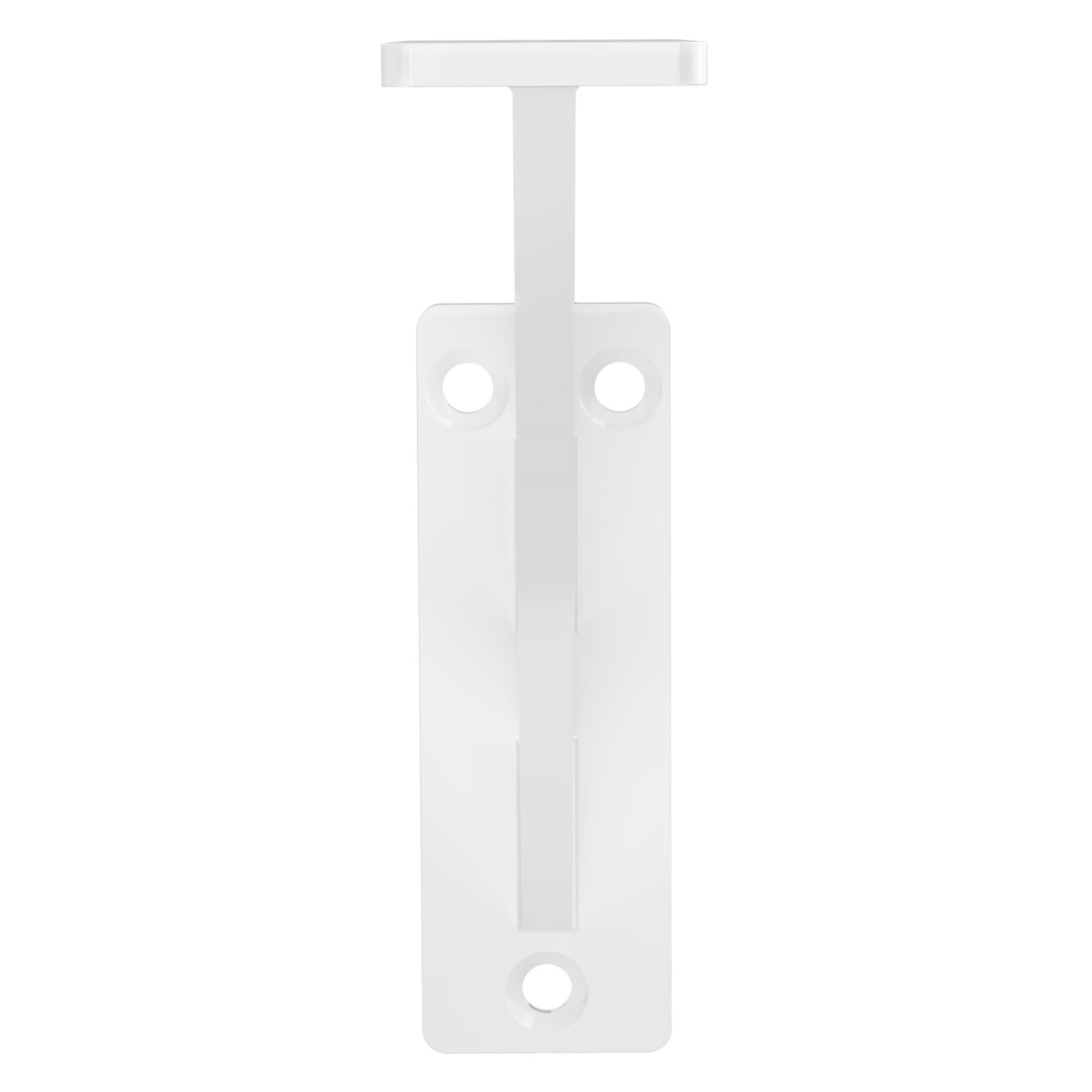 REGALHALTERUNGEN - Weiß, Metall (12/3/12cm) - ML-DESIGN