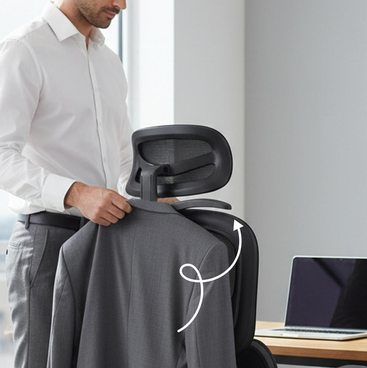 CHEFSESSEL Stoff Schwarz - Chromfarben/Schwarz, Textil/Metall (67/120/66cm) - CLP