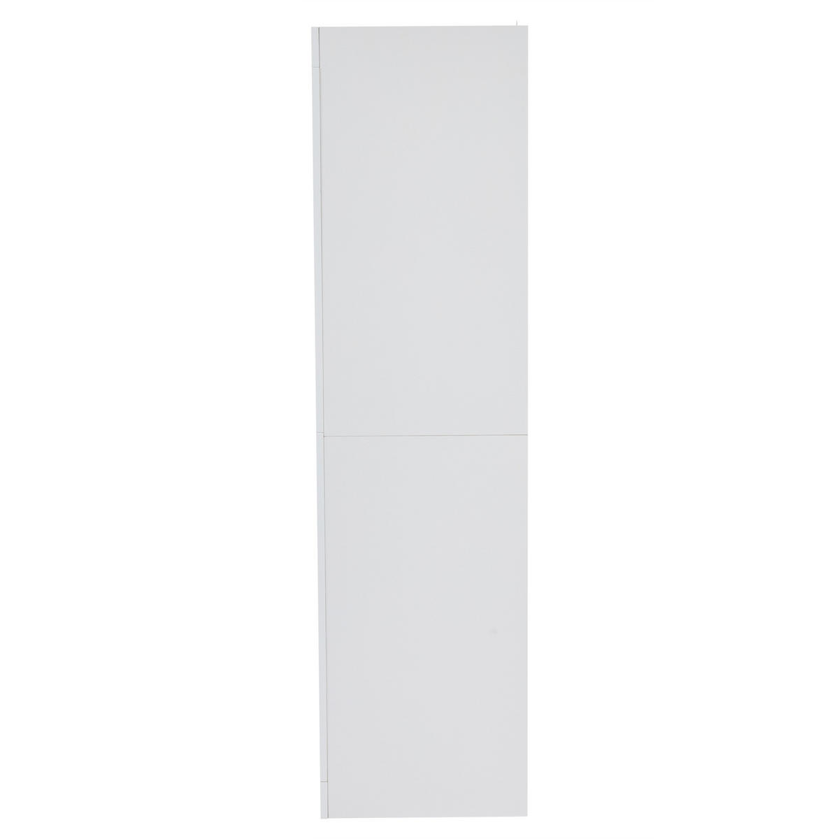 VITRINE DE-37762 mit LED-Beleuchtung und Glasböden Weiß - Weiß, Holzwerkstoff (61/162/42cm) - ComfortXL