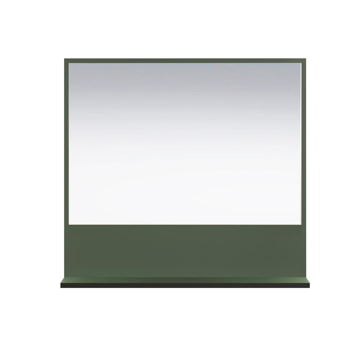 WANDSPIEGEL PureBliss Grün - Grün, Holzwerkstoff (80/74/14cm) - Trendteam