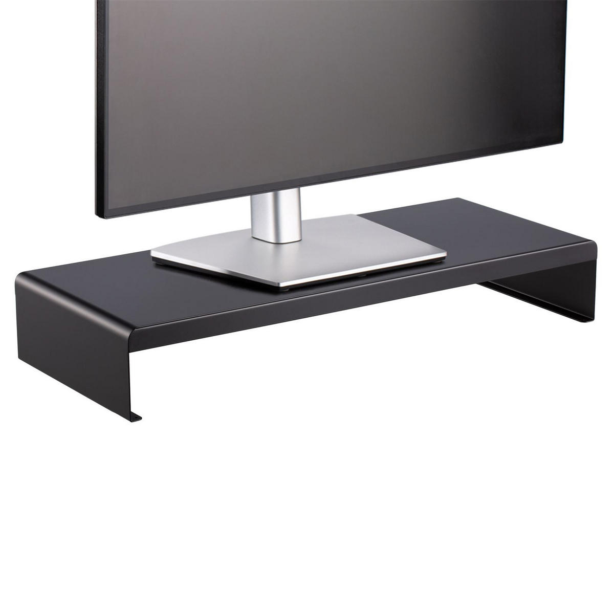 MONITORSTÄNDER CLIFF - Schwarz, Metall (20/50/8cm) - CARO-Möbel