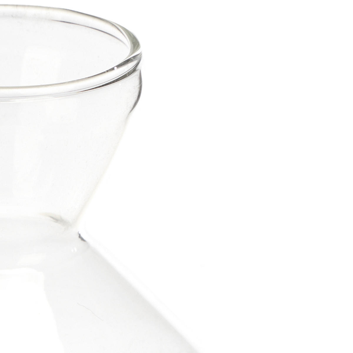 ÖLFLASCHE mit Bambusdeckel Intra 600 ml 16/8,8/16,5 cm - Transparent, Glas (8.8/16.5/16cm) - Vivalto