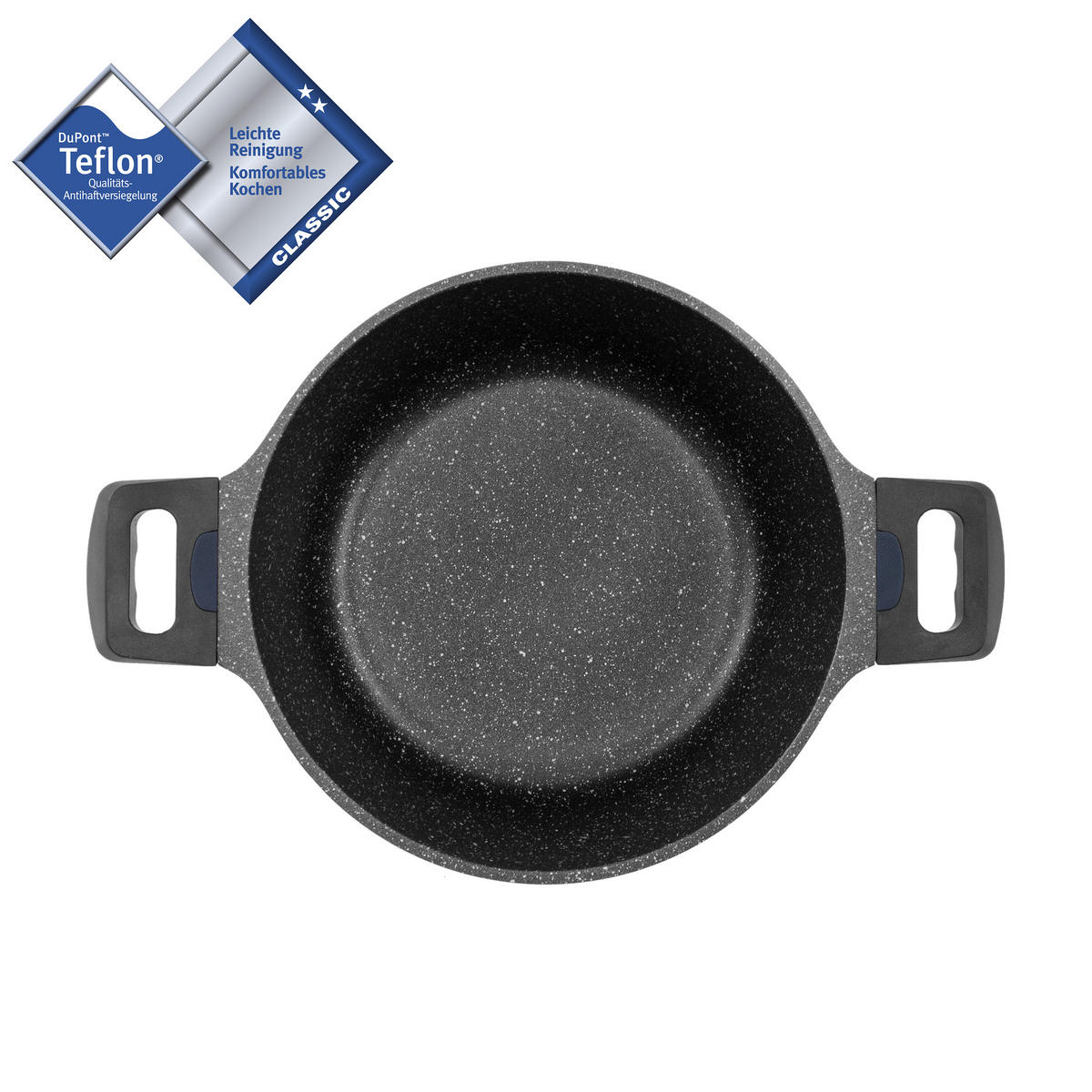 TOPFSET Thermo Pro, Aluguss, Induktion, Antihaftbeschichtung, 7-teilig - Schwarz, Kunststoff/Metall - KOPF
