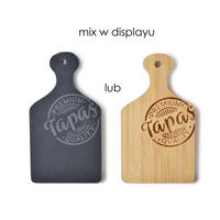 PRKÉNKO NA TAPAS Modern Kitchen - černá, dřevo/kámen (11/20cm) - Mondex