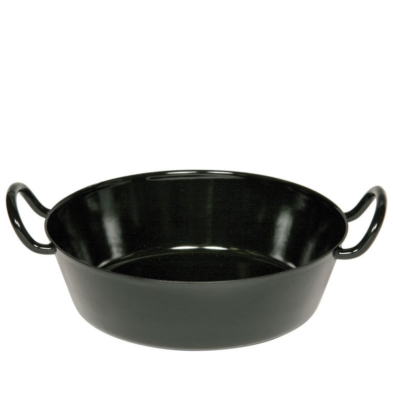 SERVIERPFANNE 0384-022 - Silberfarben, Metall (34cm) - Riess