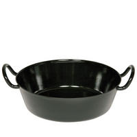 SERVIERPFANNE 0384-022 - Silberfarben, Metall (34cm) - Riess