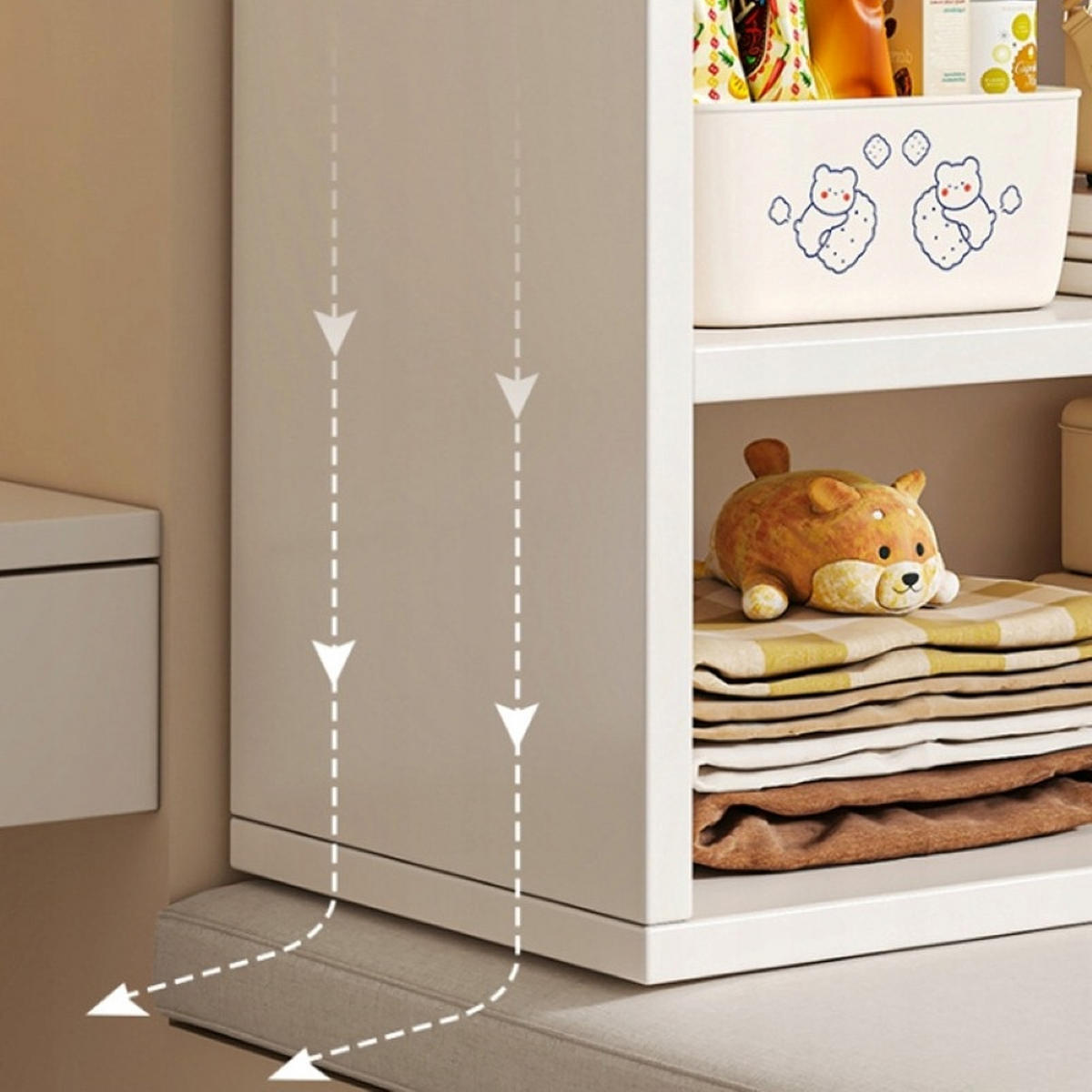 BÜCHERREGAL, weiß, 60/60/30 cm - Weiß, Holzwerkstoff (60/60/30cm) - Timetrade