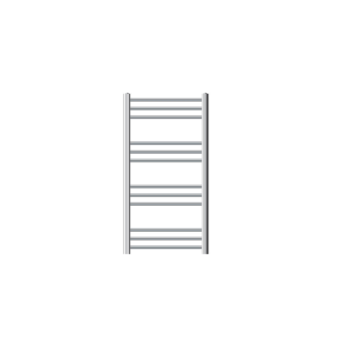 BADHEIZKÖRPER Sahara 500x800 mm Chrome gerade mit Seitenanschluss - Chromfarben, Metall (50/80/5cm) - LuxeBath