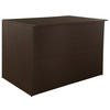 GARDEN-AUFLAGENBOX Braun 150x100x100 cm Poly Rattan - Braun, Kunststoff (150/100/100cm) - furnicato