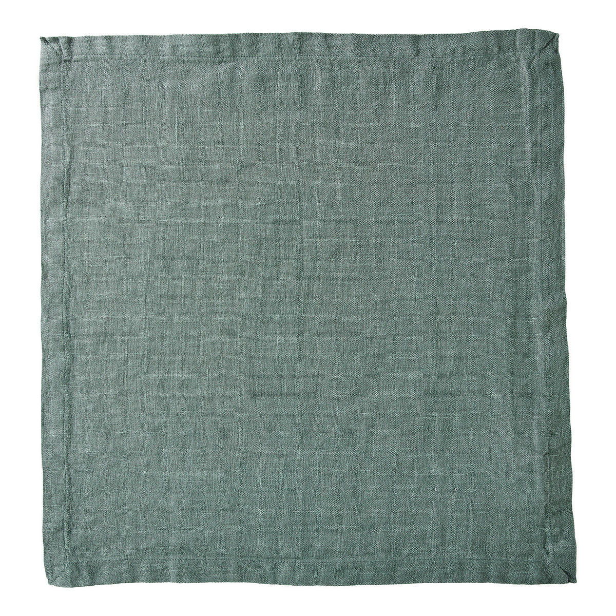 SERVIETTE Riga 42x42cm - Dunkelgrün, Textil (42/42cm) - Butlers
