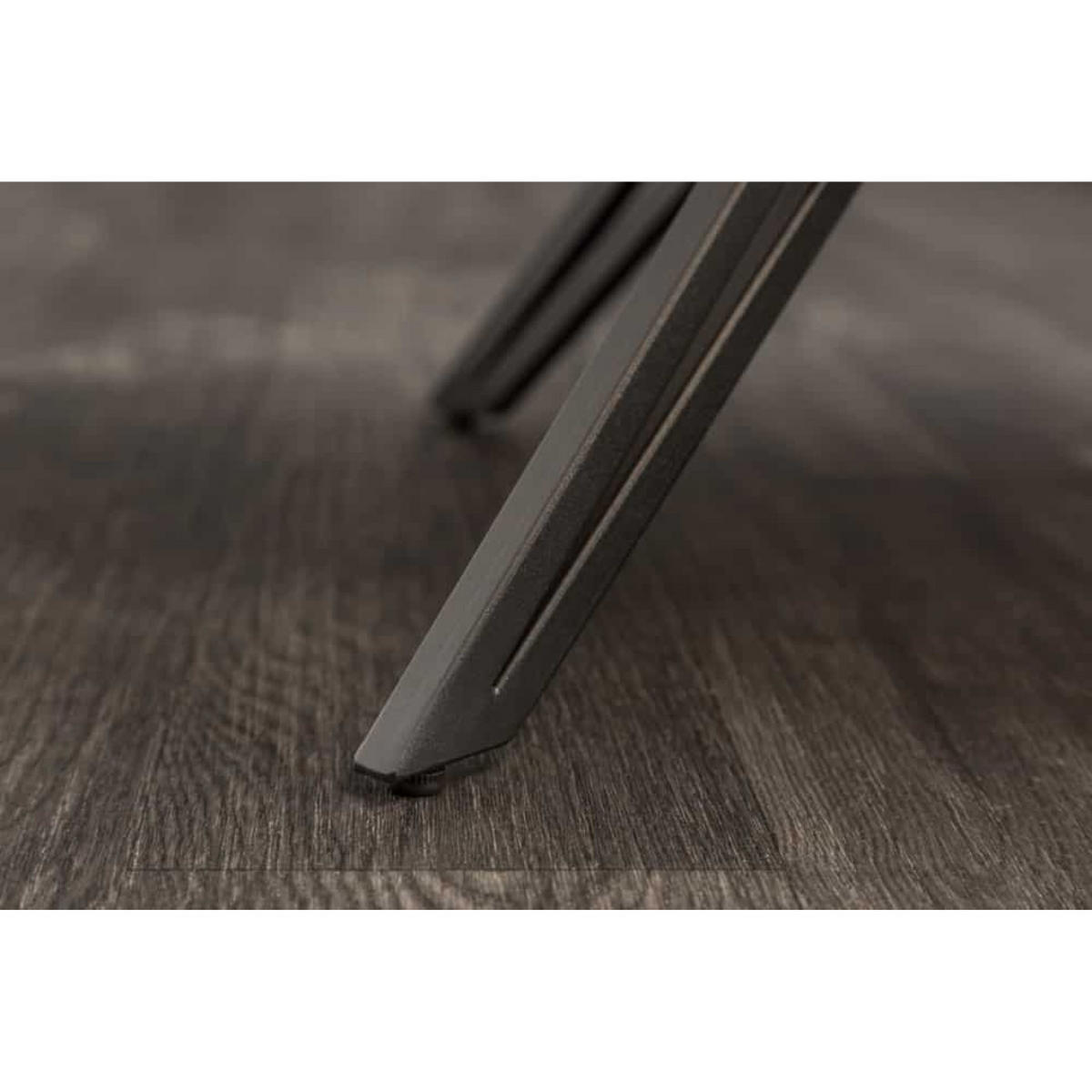 ARMLEHNSTUHL EUPHORIA Samt Champagner - Champagner/Schwarz, Kunststoff/Metall (58/60/60cm) - riess-ambiente