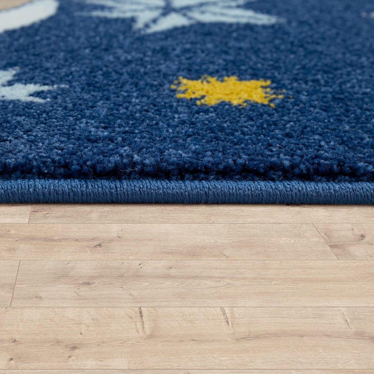 KINDERTEPPICH 80/150 LILLIFEE EXKLUSIV 562 - Blau, Kunststoff (80/150cm)