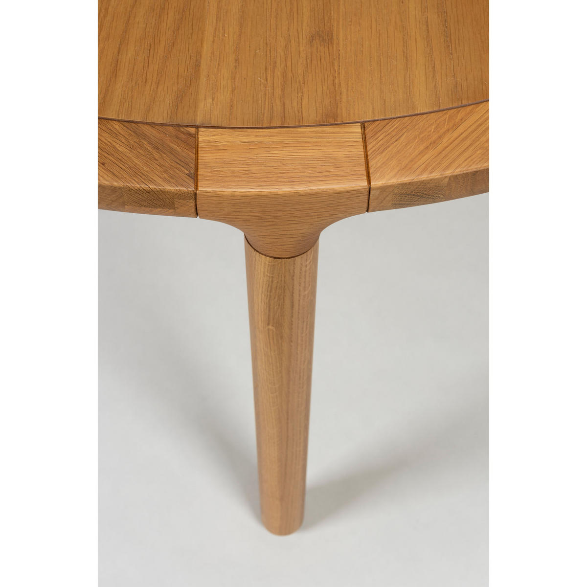 ESSTISCH Storm Rund 128 cm Natural - Naturfarben, Holz (128/128/75cm) - Zuiver