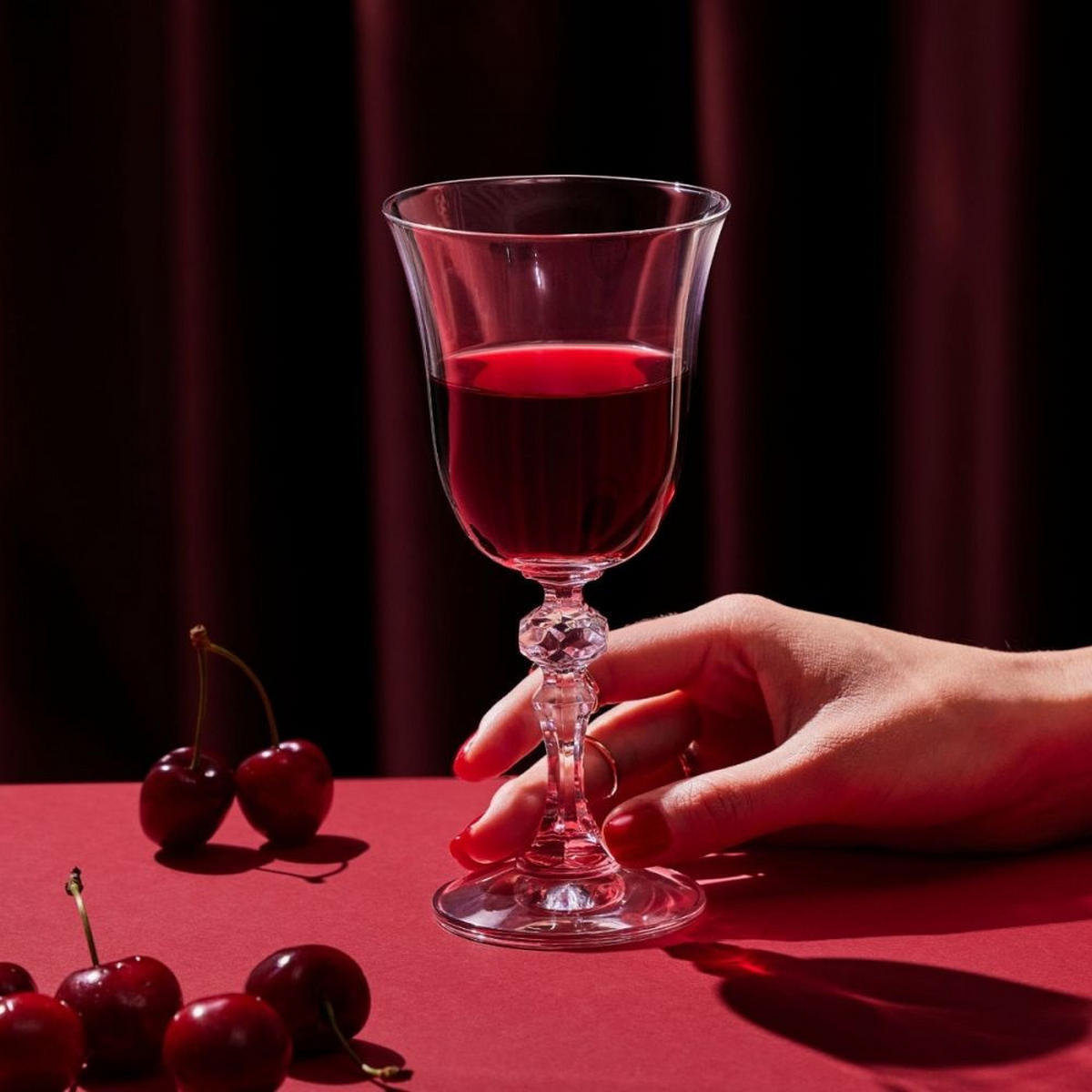 ROTWEINGLÄSER, 6er-Set, 250 ml - Transparent, Glas (0.25L) - Krosno Glass