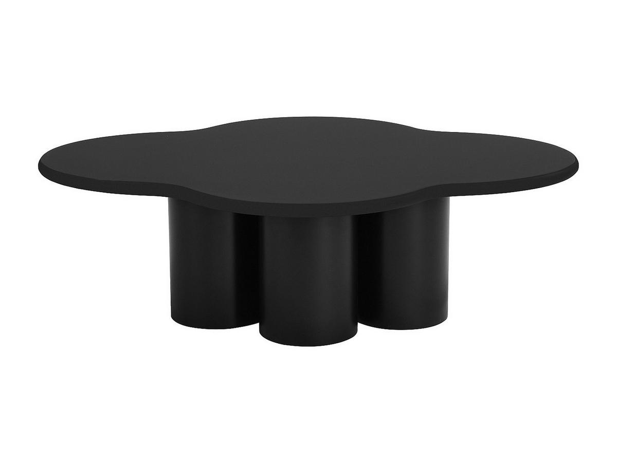 COUCHTISCH - MDF - Schwarz - YAVINA - Schwarz, Holz (110/80/34cm) - Vente-Unique