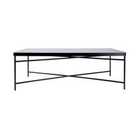 COUCHTISCH Smooth Schwarz 120/60/40 cm - Schwarz, Glas (120/60/40cm) - Leitmotiv