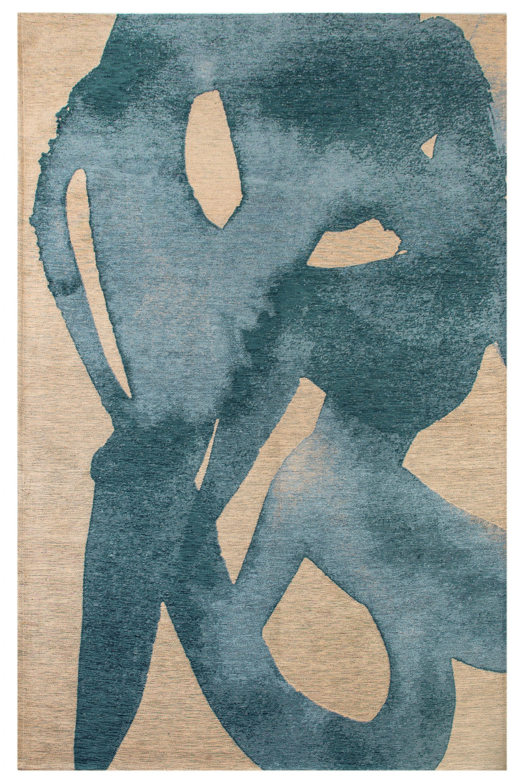 TEPPICH modern Flachgewebe YOYO Blau 240 x 340 cm - Blau, Textil (240/340cm) - Novatrend