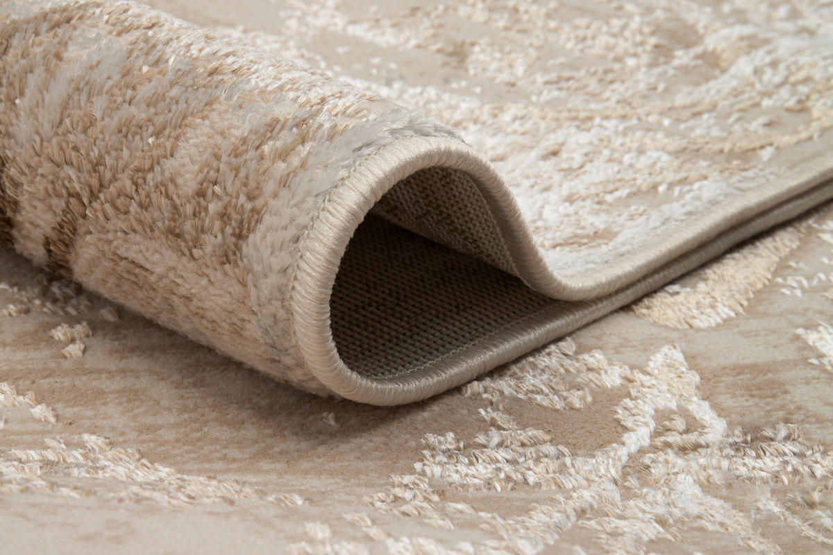 TEPPICH CRYSTAL Creme 180/250 cm - Creme, Textil (180/250cm) - Tapiso