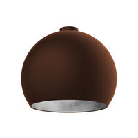 DECKENLEUCHTE - Braun, Metall (50/50/45cm) - Lumicom