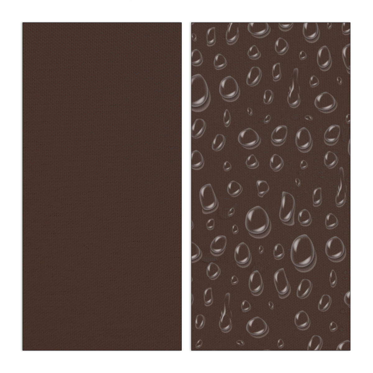 SONNENSEGEL - Braun, Textil/Metall (400/300cm) - Relaxdays