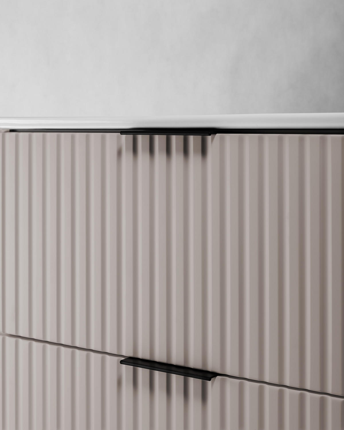 WASCHBECKUNTERSCHRANK Kaschmir Matt 120/57/46 cm - Kaschmir, Holzwerkstoff (120/57/46cm) - Rodan