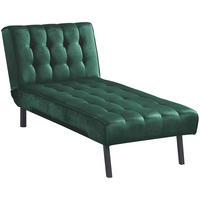 RELAXLIEGE Pierre Samt Grün - Grün, Textil (76/82/178cm) - ATLANTIC home collection